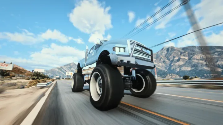 Vapid Guardian Crawler Lifted Offroad Truck for FiveM