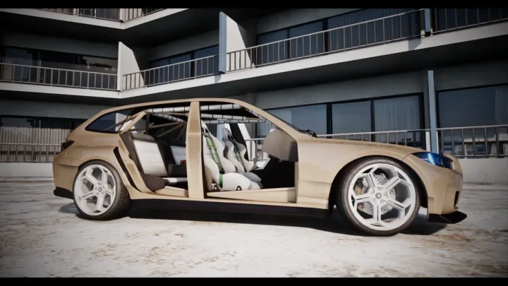 Ubermacht Sentinel GTW Widebody Add-on Car for FiveM