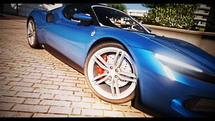 Grotti Stilletto GTR FiveM Addon Car, 26 Tuning Parts