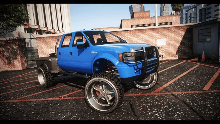 Vapid Sadler LST Add-On With Working Suspension