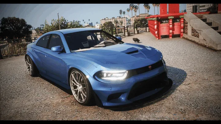 Bravado Buffalo Hellfire CTX Lore-Friendly Muscle Car