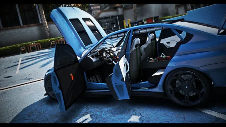 Ubermacht Sentinel GTS RAMPAGE Widebody FiveM Car