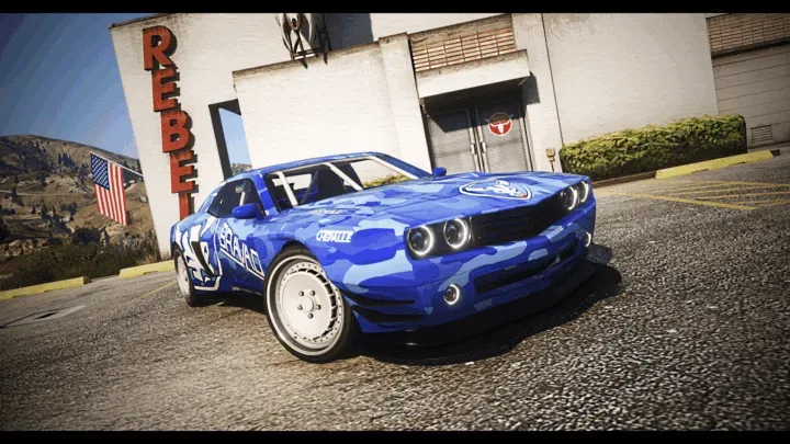 Bravado Gauntlet FDR Lore-Friendly FiveM Drift Car