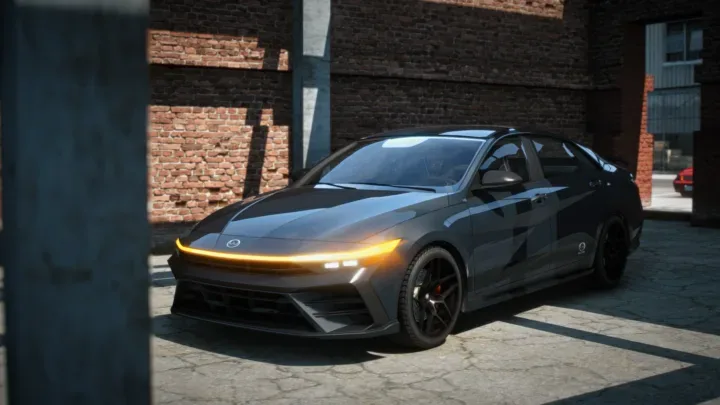 Bollokan Elantra N Pack with CTX Widebody for FiveM