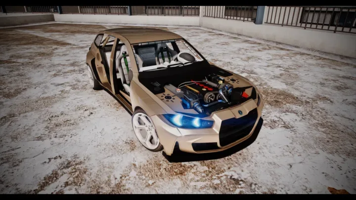 Ubermacht Sentinel GTW Widebody Add-on Car for FiveM