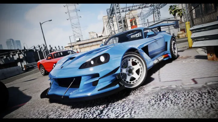 FiveM Bravado Banshee Addon Car, 63 Tuning Parts