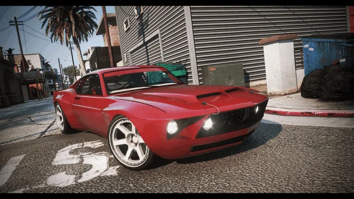 Vapid Dominator GTT CTX Add-On Car for FiveM