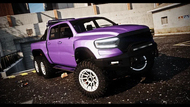 Bravado Bison Colossal XL Lore Friendly FiveM Truck