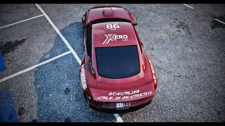 Vapid Dominator GT MANDEM FiveM Tuner Car, 143 Parts